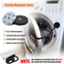 Washer Door Prop and Stopper for Front Load Washing Machine, Flexible Holder with 43mm Magnet Base, Black