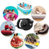 BUYMAX Electric Air Pump High Power Inflator & Deflator Valve with 5 Nozzles for Air Mattress, Rafts, Pools (300W Black)