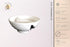 Never Soggy Cereal Bowl, White x2, Divided, Unbreakable Melamine, Ideal for Snack and Salsa