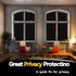 Window Film 17.5" x 78.7" Blackout for Ultimate Privacy and Sun Blocking, Removable Static Cling Film for Home, RVs