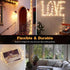 Adamonda 20 Pack Operated,3 7FT 20 LED Fairy Lights Battery Features Blinking Slowly Blinking & just on LED Waterproof