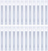 Pangda 24 Pack Folding Round Paper Fans with Plastic Handle for Wedding Favor Party Bag Filler
