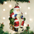Old World Christmas 40300 Glass Blown Ornaments for Christmas Tree, Santa Checking List