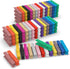 (Pack of 128) Mini Wooden Colored Clothespins, 16 Colors, 8pcs Each