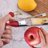 Apple Cutter Slicer & Corer Kit - 12-Blade Slicer & Corer, Includes 3 Premium Stainless Steel Fruit Forks
