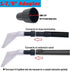 Universal Shop Vacs Extractor Attachment with 2-1/2", 1-7/8", & 1-1/4" Adapters for Auto Detailing Vacuum Head