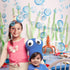 Decor365 Under The Sea Party Decorations - Blue Bubble Garlands for Little Mermaid Birthday, Underwater Backdrop