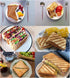 Shipenophy Hot Sandwich Maker - Double Sided Frying Pan, Nonstick Panini Maker, Kitchen Appliances