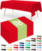 Pureegg Plastic Table Cloth Disposable 20 Pack, 54 x 108 Inch Table