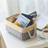 TheWarmHome Small Storage Bins Basket for Organizing Shelves - Fabric Storage Cubes for Clothes, Toys, and More