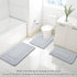 Arotive Ultra Soft Memory Foam Bathroom Rug Mat 30x20, Absorbent Machine Wash Dry Bath Mat, Grey