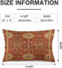 Kaleidee 24 12"x20" Ottoman Court Carpet Print Throw Pillow Covers Soft Velvet Decorative Throw Pillowcases Cushion