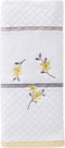 SKL Home Spring Garden Hand Towel in White
