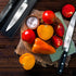 KUMA 3.5 Inch Paring Knife, Pro Bolster Japanese Profile Kitchen Knife for Detailing, Stainless Steel Vegetable & Fruit