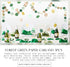 NICROLANDEE 3 Pack Sage Green Dots Paper Garland String Hanging Backdrop for Wedding Party, Baby Shower, Birthday,
