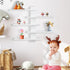 Floating Shelf for Wall,for Tonie Shelf,Small Wood Display Shelves Rack for Collectibles-Figures,Shot Glasses,Mini