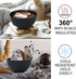 Wheat Straw Snack Bowls, 10oz Set of 8, Unbreakable Dessert Bowls for Kids, Microwave & Dishwasher Safe