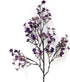 JAKY-Global 6 Bundle Babys Breath Fabric Cloth Artificial Flowers for Wedding Party Decoration (Autumn Purple)