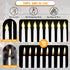 24 Pack 11" 3D Dimmable Tuanse Flameless Taper Candles with Remote & Timer, Flickering LED Battery Operated Window