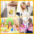 ZAUGONTW 48 Pcs Bee Keychain, Bee Party Favors and Decorations for Baby Shower or Birthday
