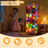 Hsenowi Stuffed Animal Storage Zoo Organizer Natural Pine Plushies Storage with Elastic Bands Vertical Wood Toy Holder