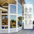 One Way Window Privacy Film, Reflective Tint for Home, Sun Blocking Anti-UV Clings with 3 Tools
