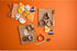 Mud Pie Halloween Baking Set, Skull, 9 1/2" x 8"