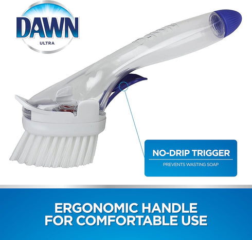 Dawn No-Drip Fillable Dish Brush