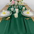 EHLDekol 10ft Chiffon Table Runners 27x120 inches, Romantic Sheer Wedding Table Runner for Bridal Party Decoration,