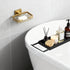 SEIDO 304 4.8" 3.2" Gold Soap Dish for Shower, Stainless Steel Double-Locking Soap Holder, Wall Mount Soap Bar Holder