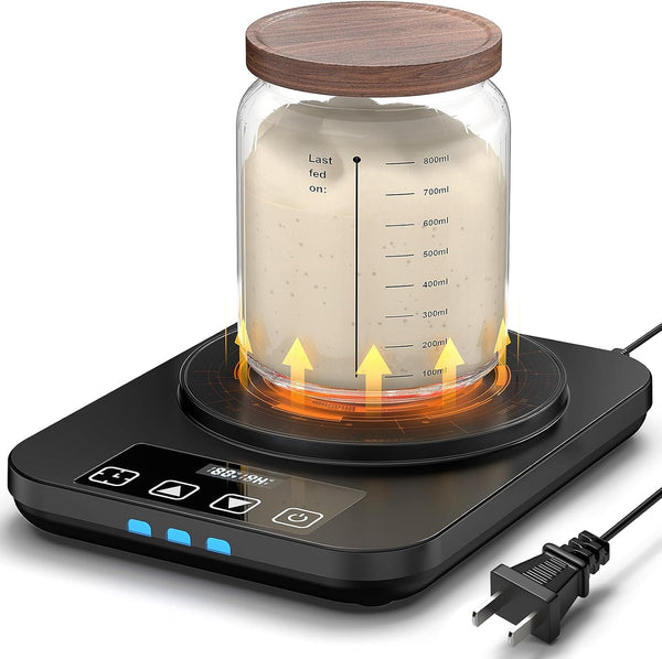 Electric Sourdough Starter Warmer Mat, Upgrade Warming Heating Pad for Sour Dough
