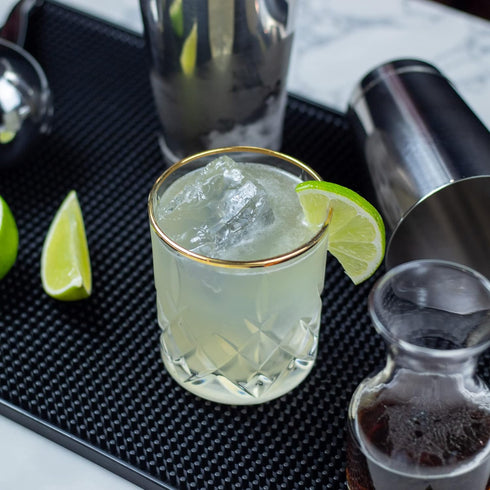 Professional Bartending Kit: Weighted Boston Shaker Tins, Hawthorne Strainer, and Japanese Jigger Cocktail Shaker Set