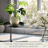 2 5.7''D 12.4''H Teenyyou Pcs Window Sill Plant Shelf x Adjustable Window Shelf Windowsill Clamp Tray for Indoor Plants