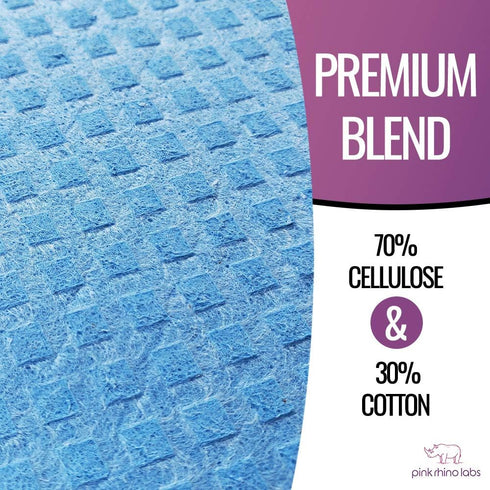 Swedish Dishcloths – Eco-Friendly Reusable Kitchen Towels – 10 Pack Cleaning Cloths for Dishes, Counters & Surfaces,