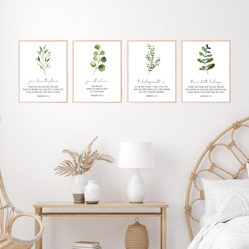 Insire Christian Wall Decor, Jeremiah 29 11 Art Poster, Unframed, 8x10