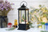 12" Christmas Musical Snow Globe Lantern by Eldnacele - USB Battery Operated with Santa Claus