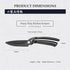 MITSUMOTO SAKARI Japanese Kitchen Scissors Heavy Duty, Titanium Plating Alloy Steel Poultry Shears with Non-Slip