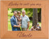 CustomGiftsNow Lucky To Call You My Uncle, Natural Alder Hanging/Tabletop Engraved Wooden Picture Frame, 4x6-inch