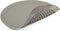 Compact Microwave Multi-Mat, 9.5 Inches Gray – Heat-Resistant Trivet & Microwave Food Splatter Protector