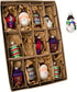 Kurt Adler Early Years Glass Ornament, Set of 12, 2.5-Inch, Christmas