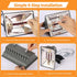 Homnebila 2pack, 250W Bulb,Adjustable Temperature(175W/250W) Chicken Coop Heating Lamp Brooder Heater