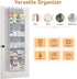 20 Closet 13 MISSLO Pairs Over the Door Shoe Organizer for Narrow Hanging Shoe Rack for Door Hanger Deep Pocket Door