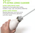 GrandTies Silicone Bottle Cleaning Brush Set: Extra Long Brush for Narrow Neck Bottles, Cups, and Mugs (Fresh Mint)