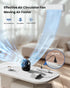 Gaiatop Air Circulator Fan, Portable Desk Fan Table Fan Dorm Fan, 5-Inch Small Fan 3 Speed with 360° Adjustable Tilt Energy-Saving Quiet Fan for Home, Office, Bedside, Bedroom, Bathroom by Gaiatop