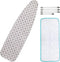 Dalykate 15x54 Ironing Board Cover and Pad with Elastic Edge, Scorch and Stain Resistant Thick Padding, 4 Fasteners