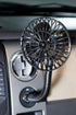 Koolatron 12V Mini Car Fan, Direct Plug-in portable fan with flexible and adjustable neck, ideal for cans, vans, trucks, RVs, boats and small personal airplanes. by Koolatron