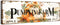 Pumpkin Canvas Wall Art, Rustic Farmhouse Fall Picture for Kitchen Dinner Room, Thanksgiving Halloween Decor 6x17"