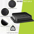Bed Risers - Heavy Duty 1 inch, 2 inch, 3 inch, 4 inch, 6 inch, 8 inch, Support up to 6000 Lbs (Black 8 Pack)
