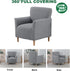 1 1PC) Armchair Covers Piece Stretch Chair Covers with Arms Accent Banquet Chair Cover Jacquard Chair Slipcovers