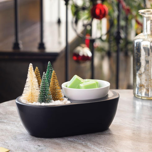 Bottle Brush Tree Fragrance Warmer - Scented Wax Melts Compatible